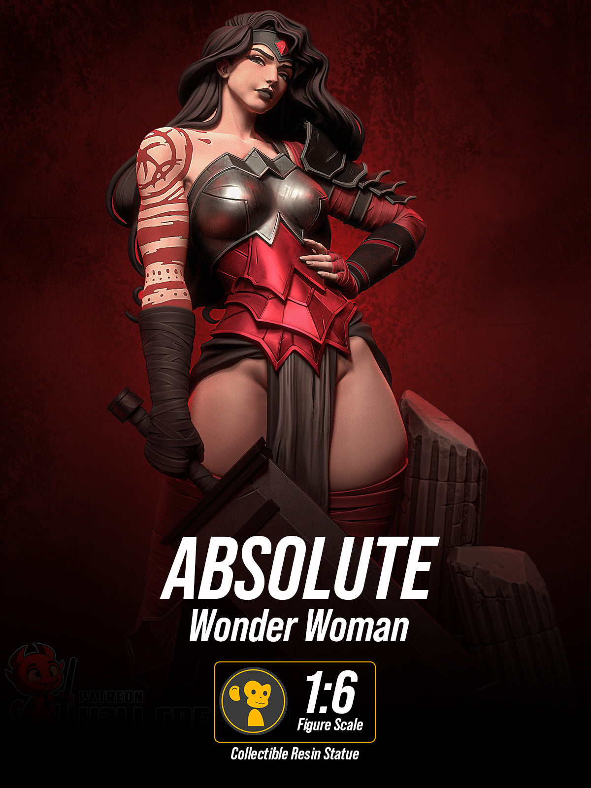 Absolute Warrior Statue