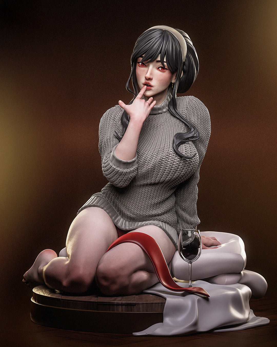 Cozy Thorn Princess Statue