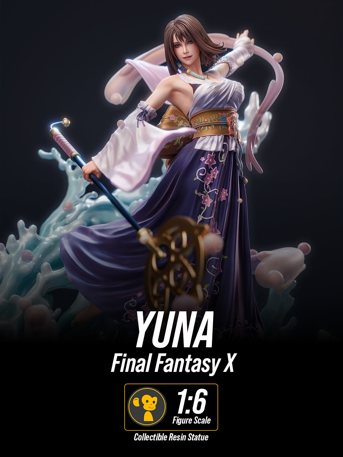 The Wave-Dancer | Maximum Detailed 12K 3D printed figure