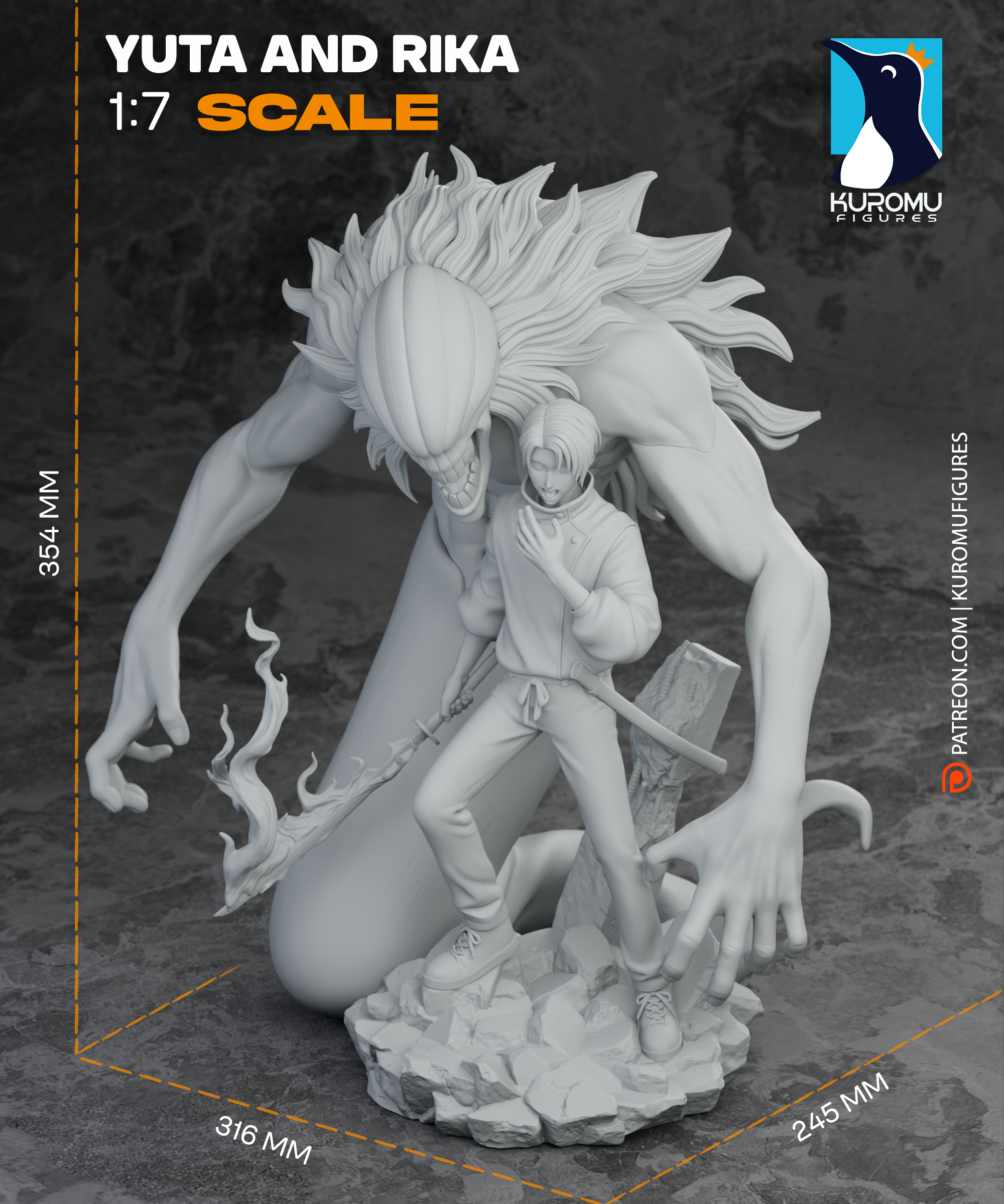 Special Grade Sorcerer Statue